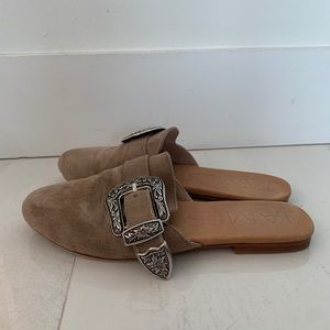 Western buckle James loafers